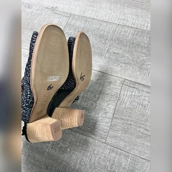 Paul Green Black Woven LOVELY SANDAL Size 6 - Picture 5 of 6